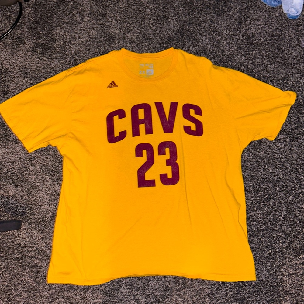 Cleveland cavaliers, Lebron James T-shirt, 2XL, adidas